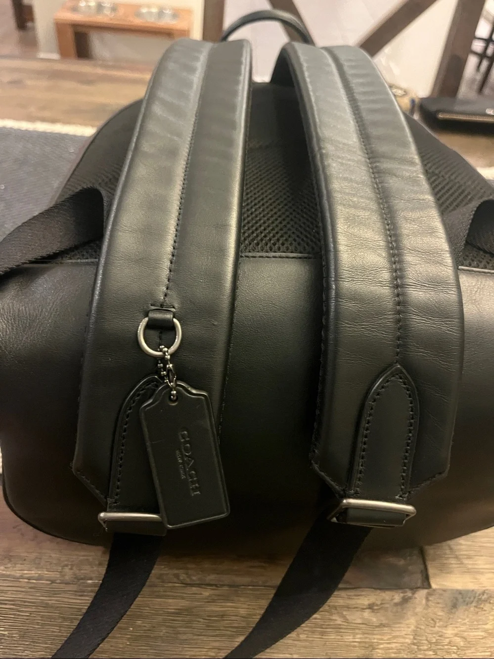 Coach New York West Slim Leather Backpack-Rare Deadstock